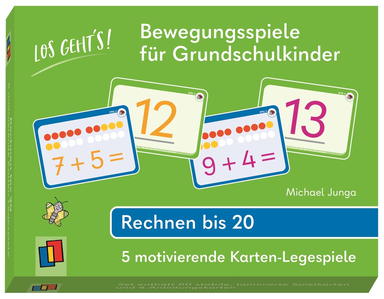 Los geht's! Bewegungsspiele für Grundschulkinder - Rechnen bis 20