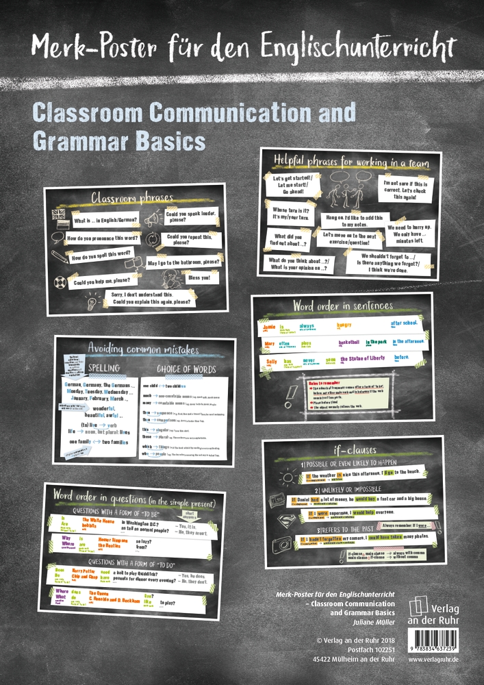 Classroom Communication and Grammar Basics