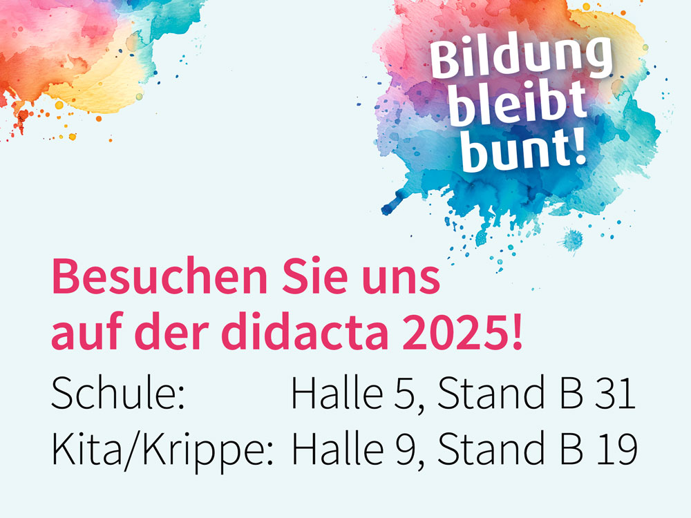 Besuchen Sie uns auf der didacta 2025!